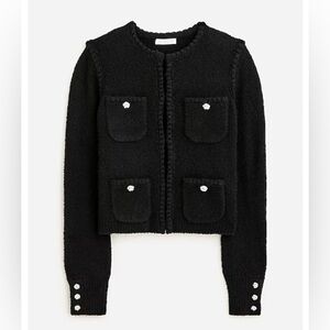 J Crew sweater lady jacket with jewel buttons. Great condition! Worn once